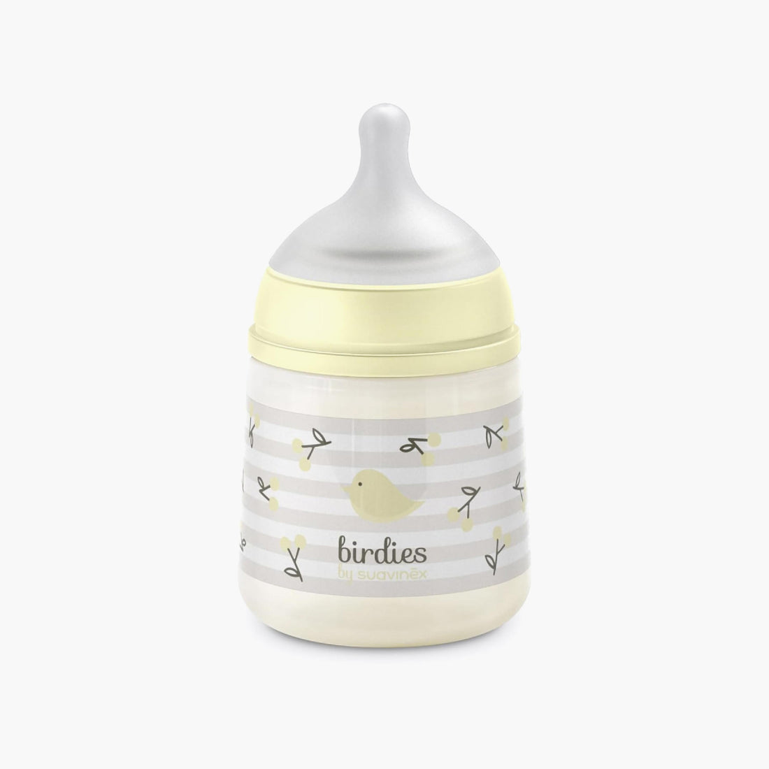 Suavinex Birdie Anti-Colic Silicone Teat Feeding Bottle - 150 ml - HomeBabyFeedingFeeding BottlesBottles &amp; Teats