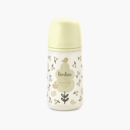 Suavinex Birdie Anti-Colic Silicone Teat Feeding Bottle - 270 ml - Feeding