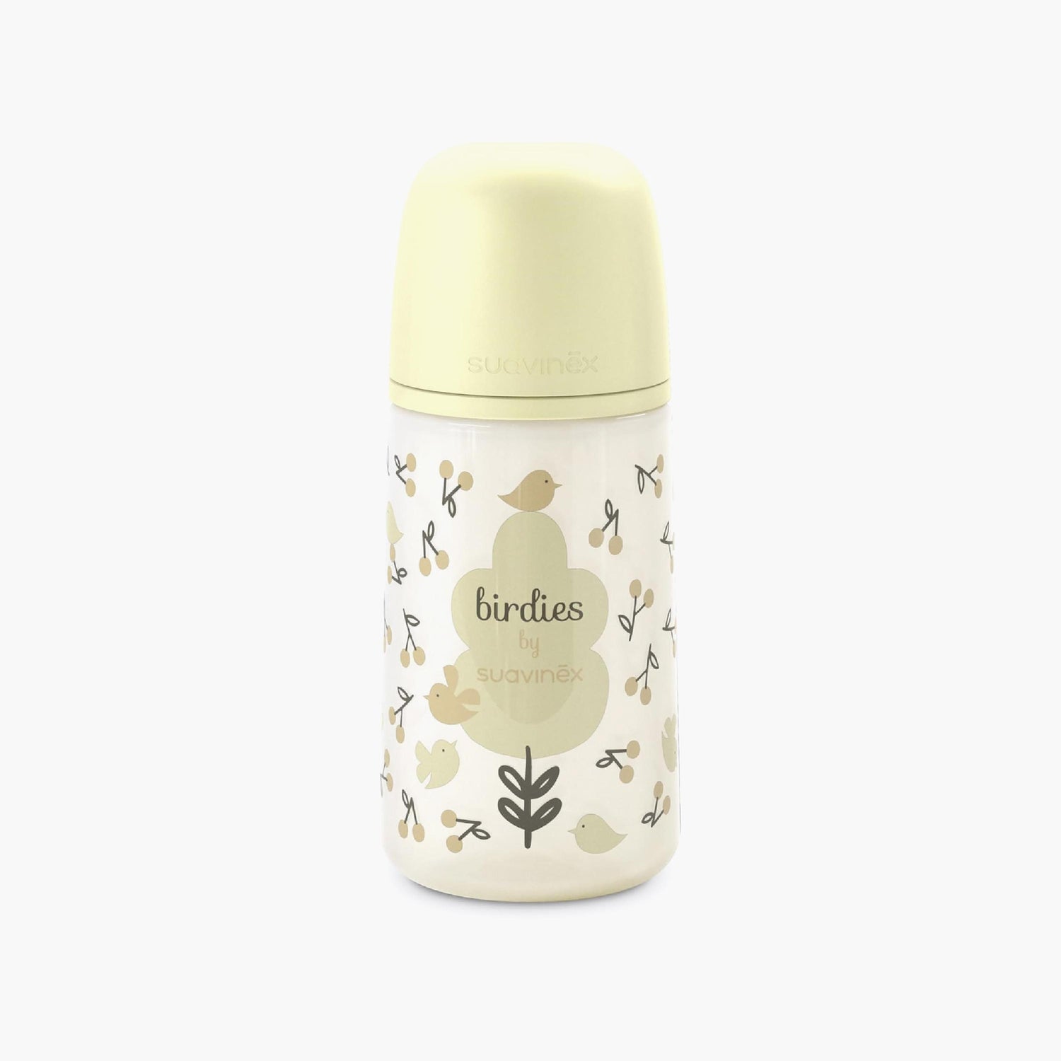 Suavinex Birdie Anti-Colic Silicone Teat Feeding Bottle - 270 ml - Feeding