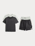 Kids 2 Pack Pure Cotton Pyjama Sets (6-16 Yrs)