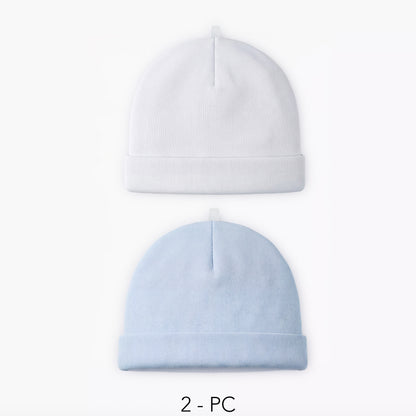 Juniors Solid Cap - Set of 2