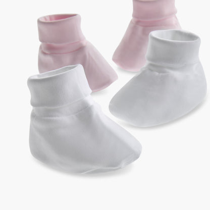 Juniors Solid Booties - Set of 2