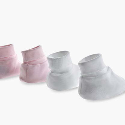 Juniors Solid Booties - Set of 2