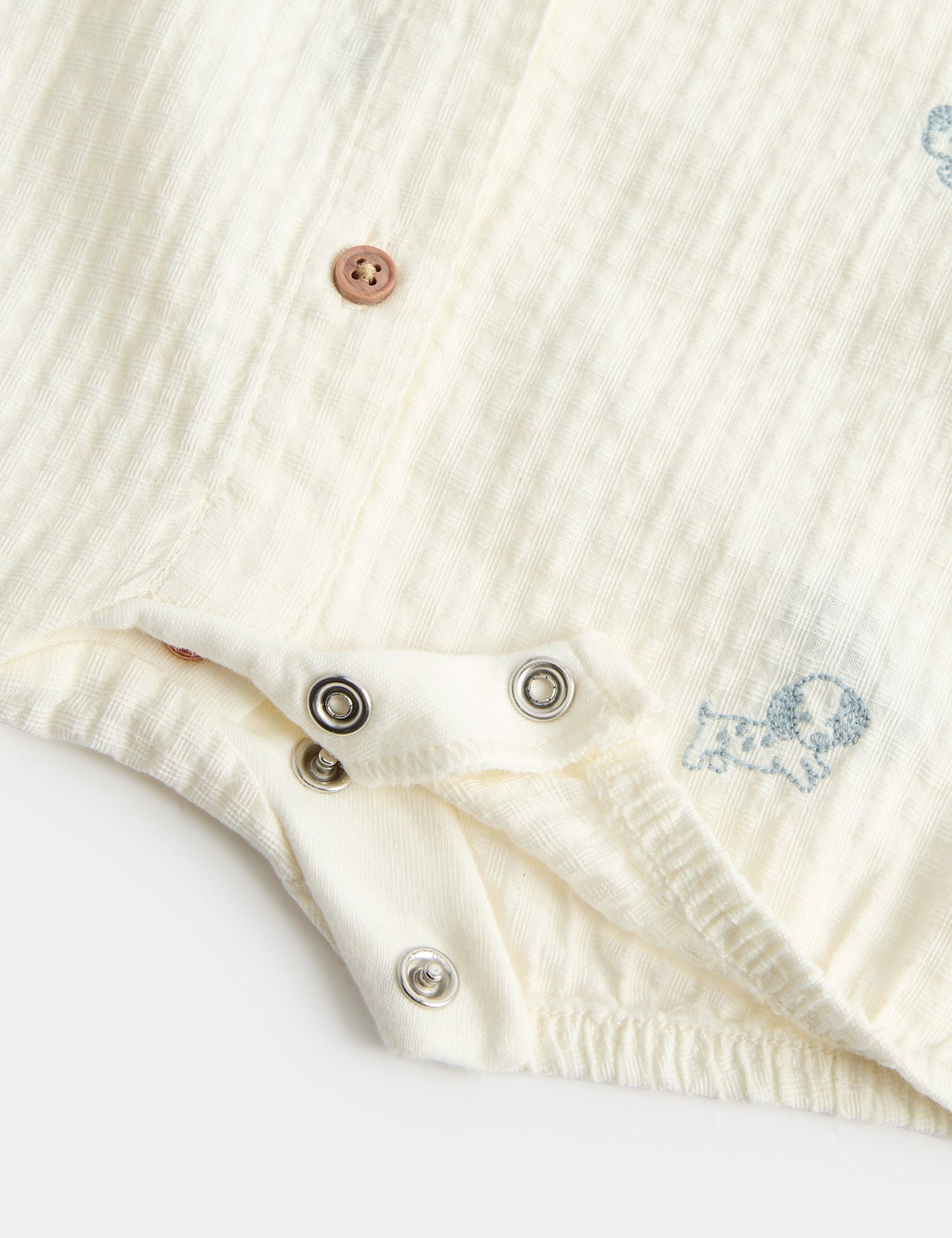 2 Piece Pure Cotton Romper &amp; Socks Outfit (7lbs-2 Yrs)