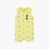 Carters Printed Sleeveless Romper - Yellow / 18-24 mths