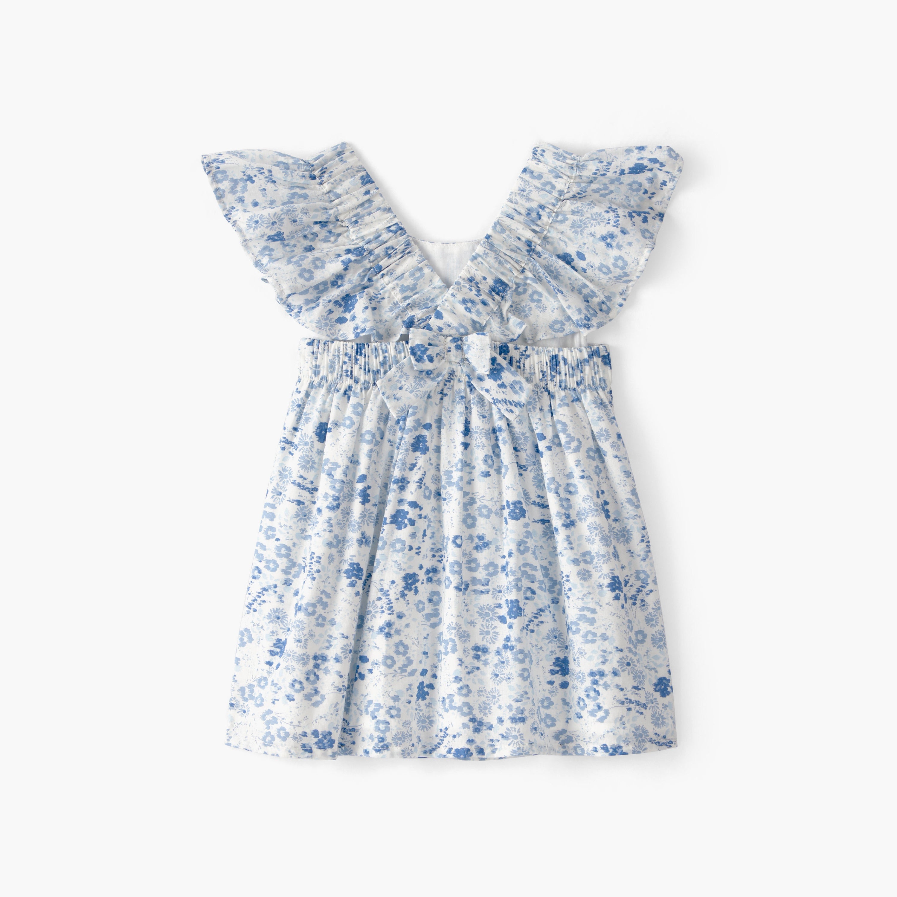 Oshkosh 2-Piece Short Sleeves Floral Dress &amp; Bloomer Set