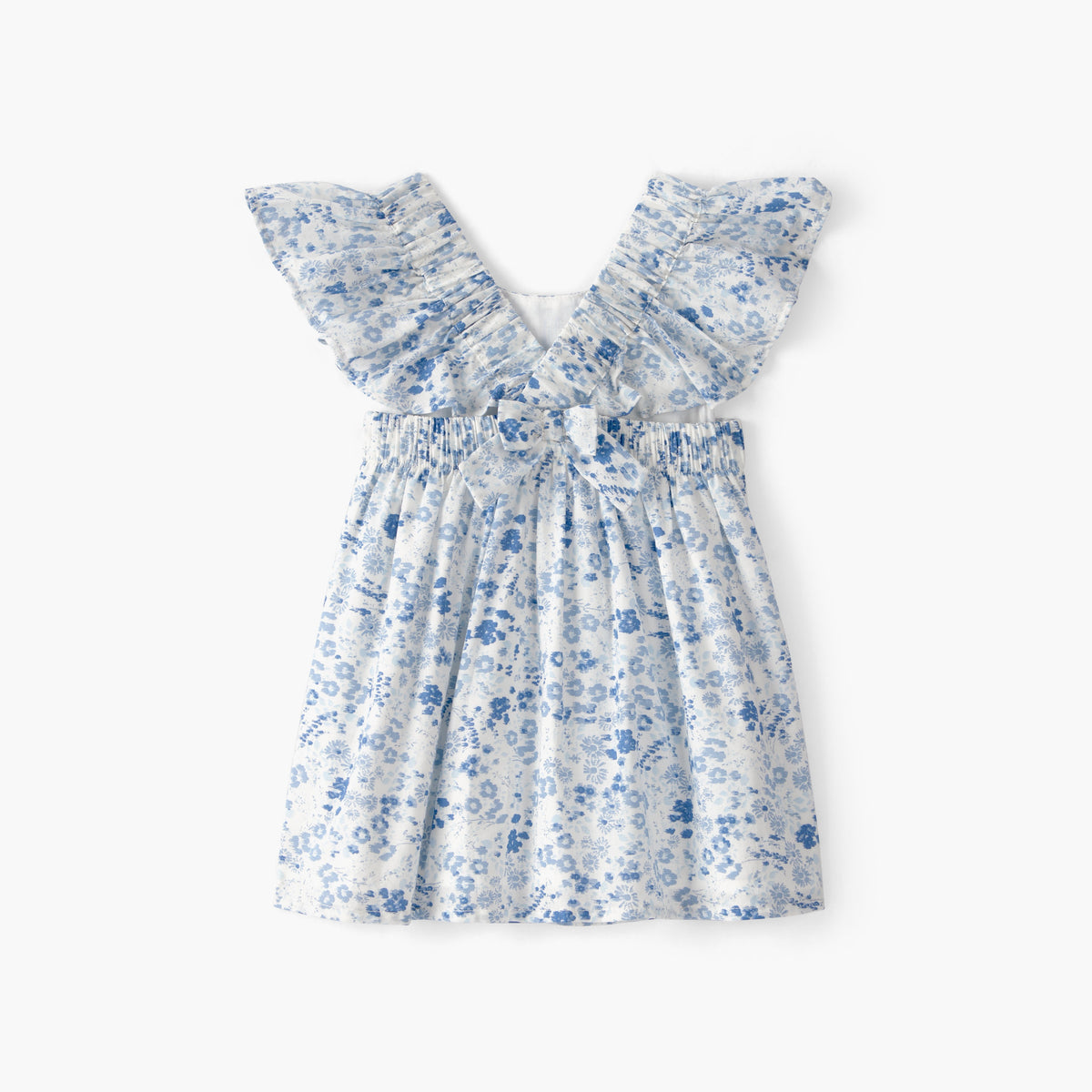 Oshkosh 2-Piece Short Sleeves Floral Dress &amp; Bloomer Set