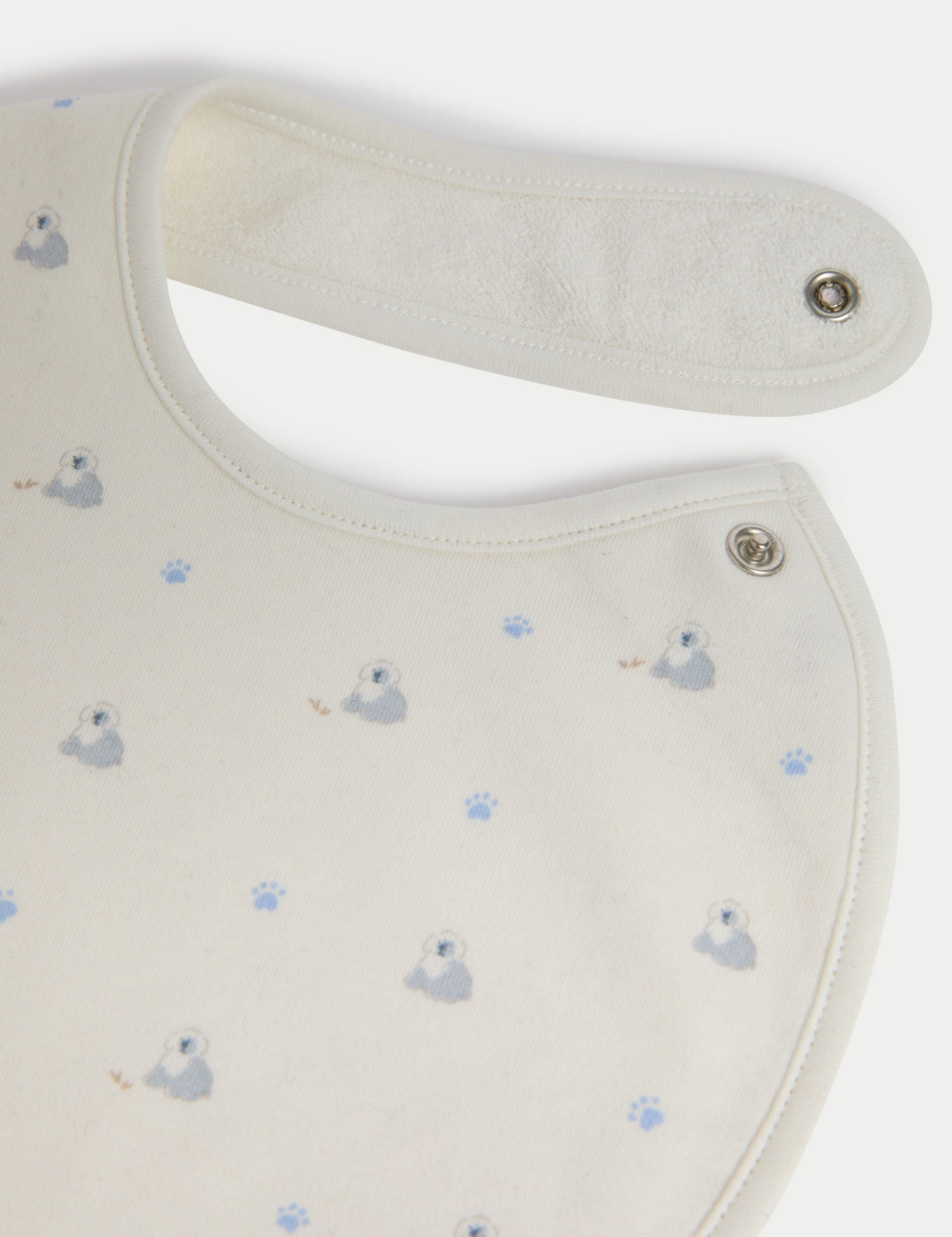 5 Pack Pure Cotton Dog Print Bibs
