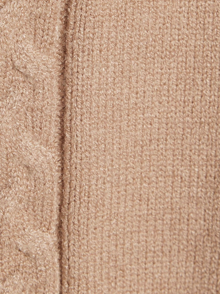 River Island Brown Born to be Awesome Cardigan &amp; Leggings Set