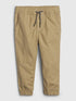Baby & Toddler Pull-On Everyday Slim Joggers - NEW BRITISH KHAKI / 12-18M
