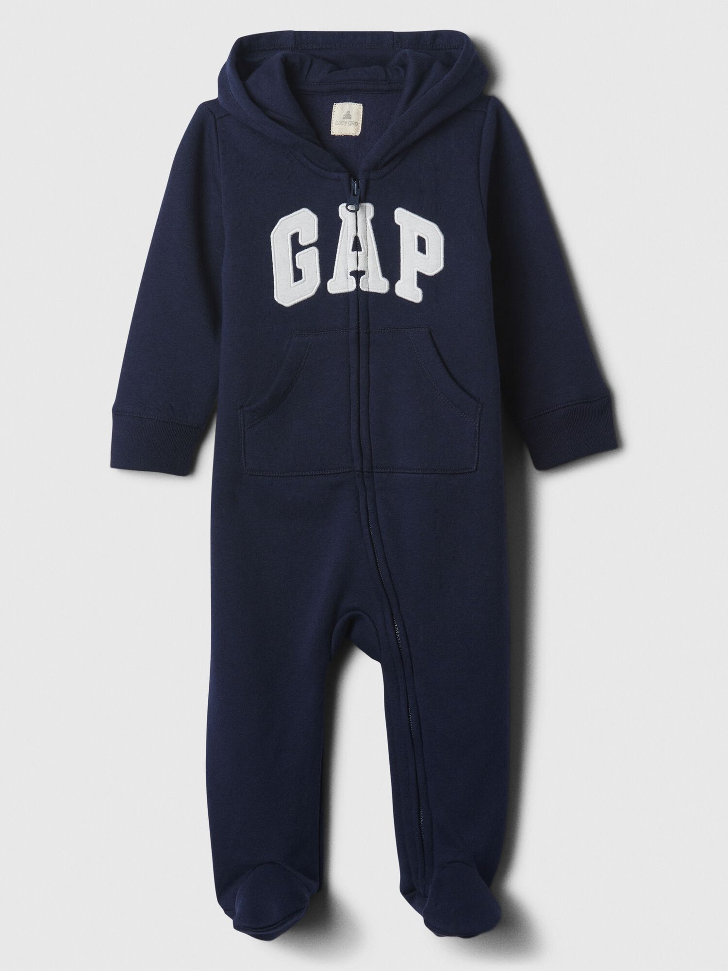 Baby Gap Logo One-Piece - TAPESTRY NAVY / 6-12M