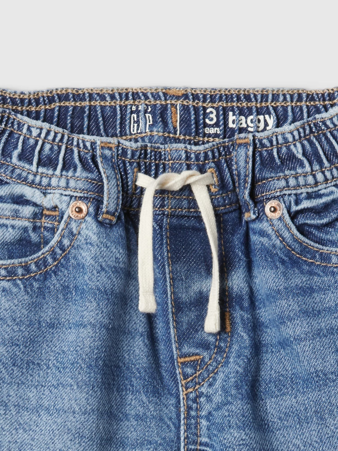 Baby &amp; Toddler Pull-On Baggy Jeans