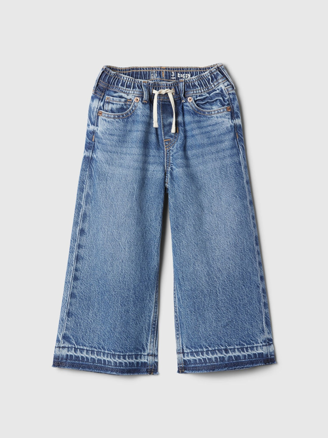 Baby &amp; Toddler Pull-On Baggy Jeans - DARK WASH INDIGO 119 / 12-18M