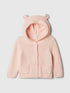 Baby Bear Cardigan - MILKSHAKE PINK / 12-18M