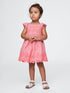Baby & Toddler Eyelet Dress - SASSY PINK / 12-18M