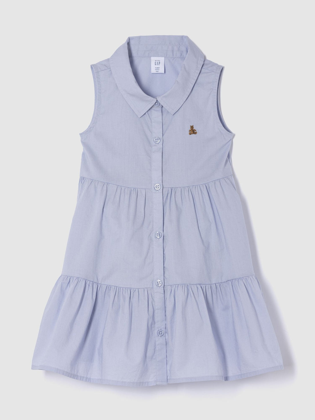 Baby &amp; Toddler Tiered Shirtdress - JET STREAM BLUE 337 / 12-18M
