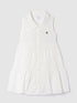Baby & Toddler Tiered Shirtdress - NEW OFF WHITE / 12-18M