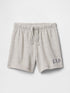 V-FRCH FT LOGO SHORT - LIGHT HEATHER GREY B08 / 12-18M