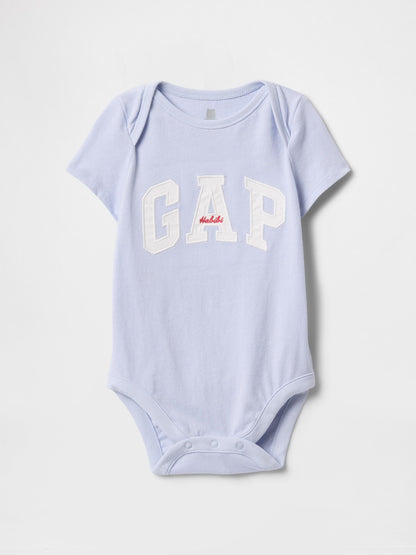 Baby Gap Logo Bodysuit - JET STREAM BLUE 337 / 12-18M