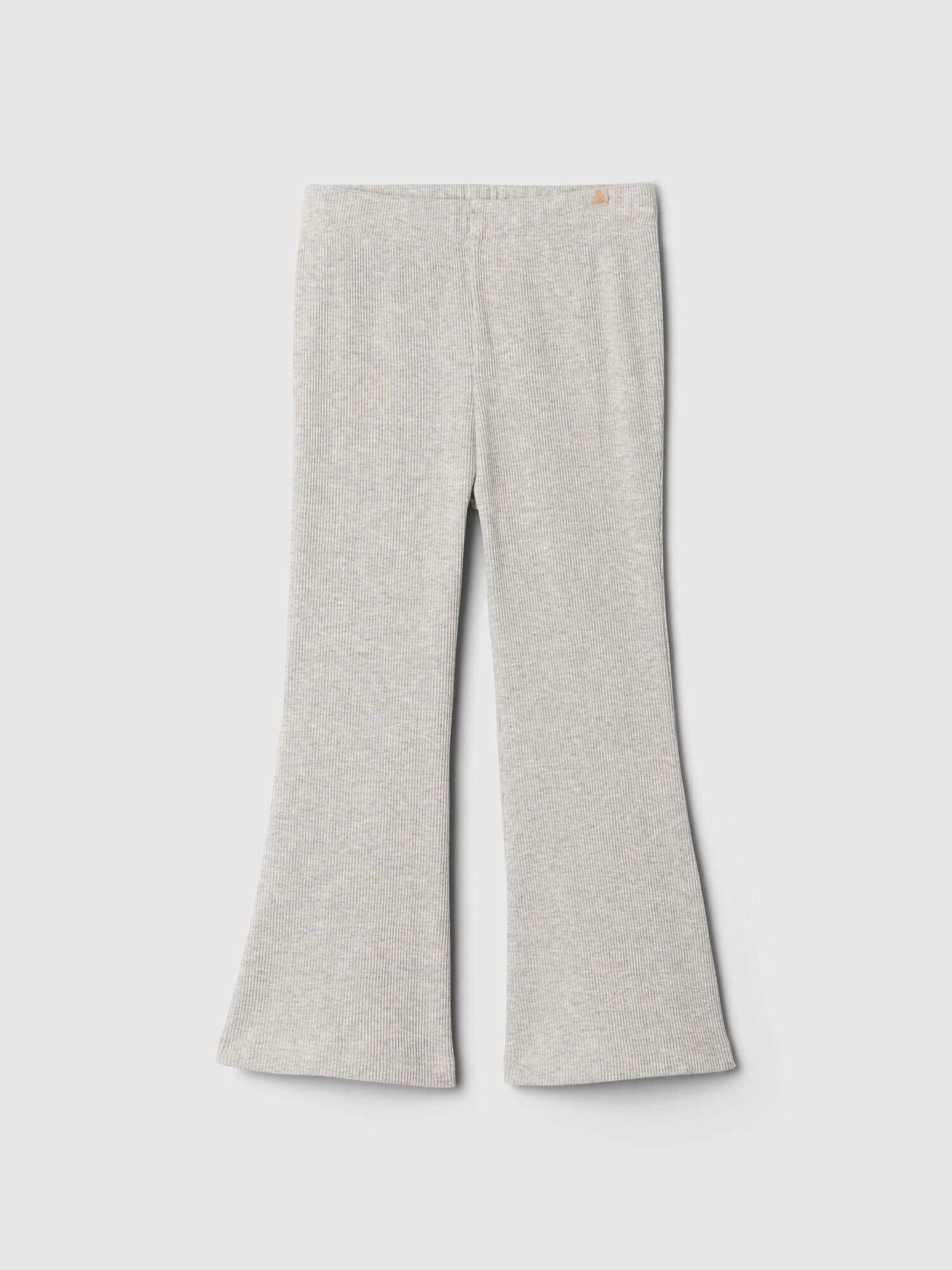 babyGap Mix and Match Rib Flare Leggings - LIGHT HEATHER GREY B08 / 12-18M