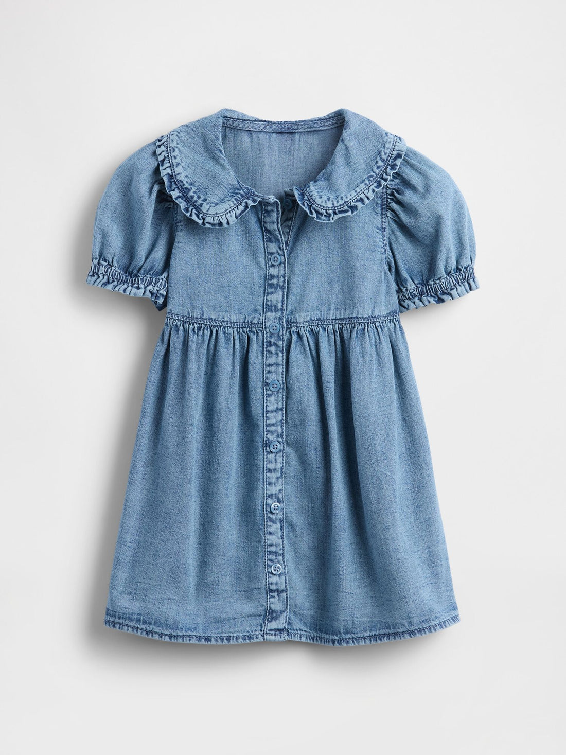 Baby &amp; Toddler Denim Ruffle Dress