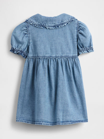Baby &amp; Toddler Denim Ruffle Dress