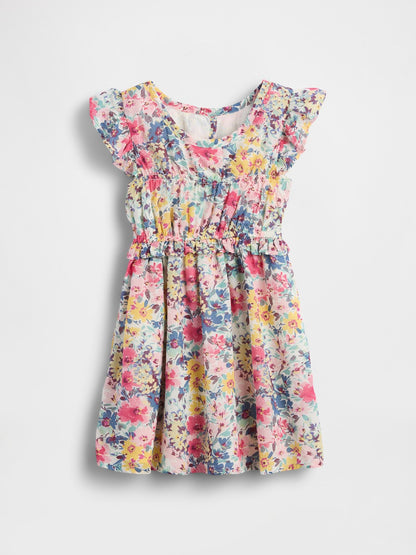 Baby &amp; Toddler Smocked Ruffle Dress