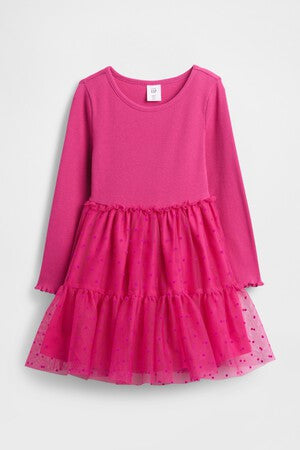 Baby &amp; Toddler Tulle Mixed Media Dress