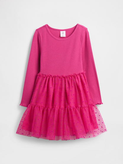 Baby &amp; Toddler Tulle Mixed Media Dress