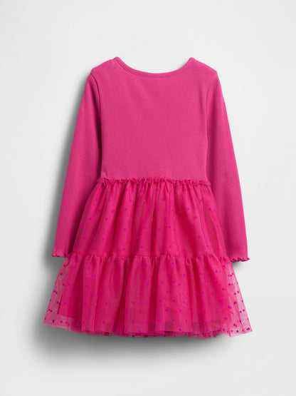Baby &amp; Toddler Tulle Mixed Media Dress