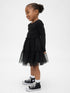 Baby & Toddler Tulle Mixed Media Dress - Black / 12-18M