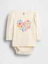 Baby Shirt Bodysuit - IVORY FROST FLORAL / 12-18M