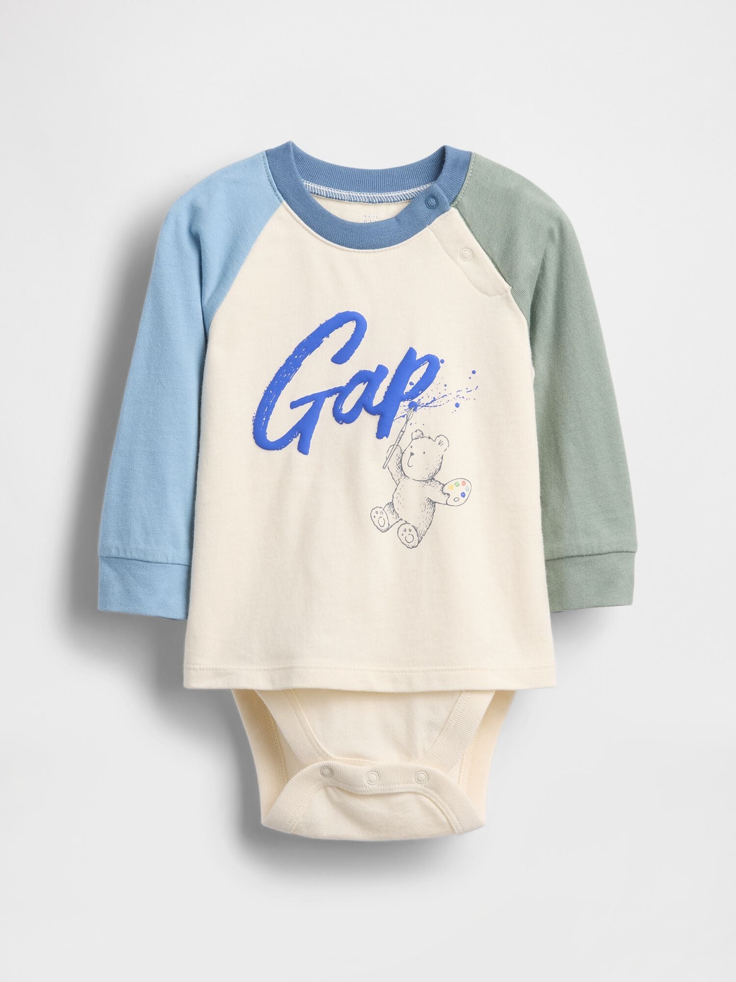 Baby Shirt Bodysuit - IVORY FROST / 12-18M