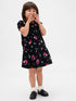 Baby & Toddler Corduroy Tiered Dress - FLORAL PRINT / 12-18M