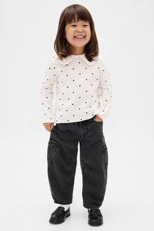 Baby &amp; Toddler Heart Pocket Horseshoe Jeans