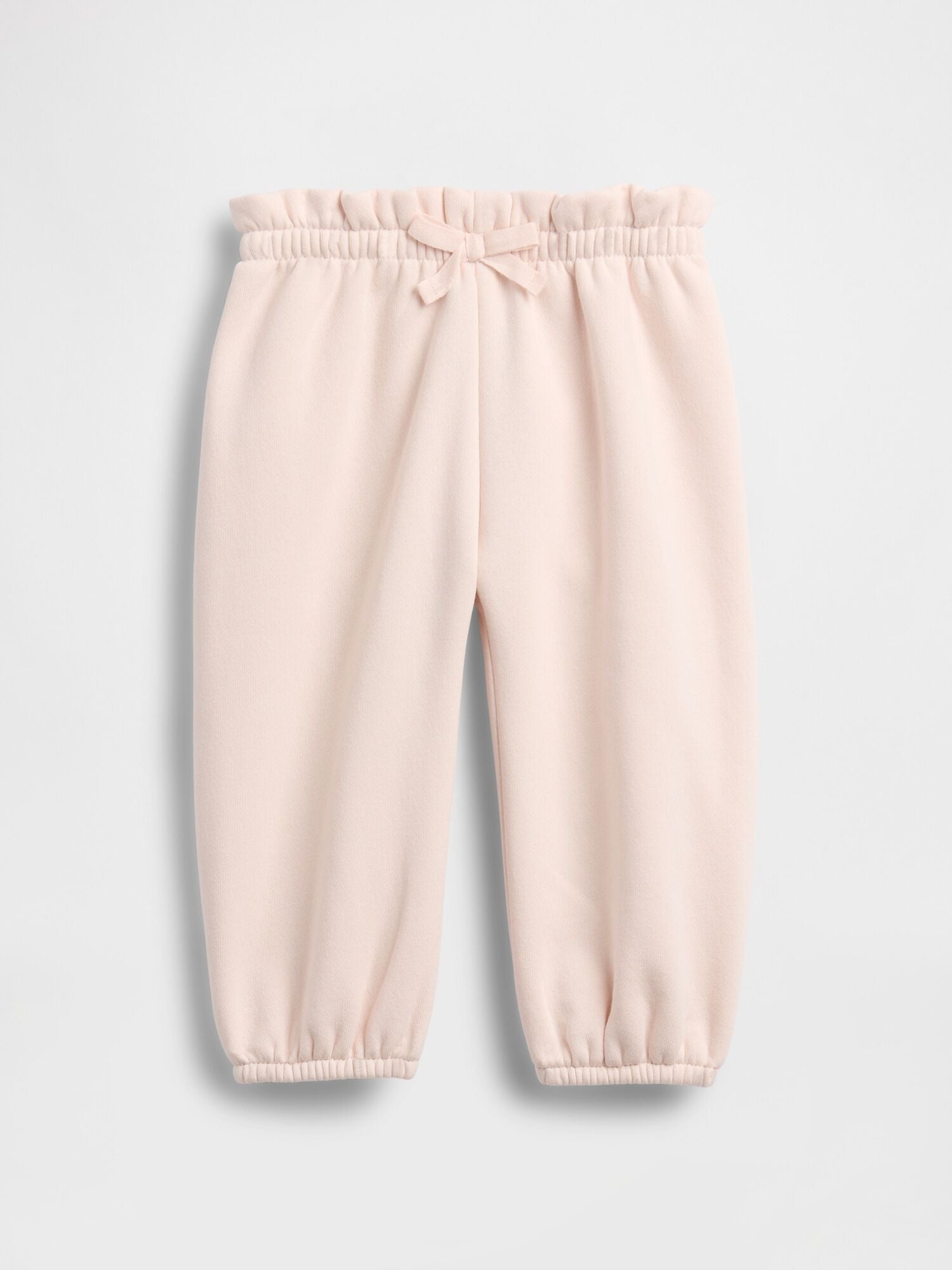 Baby VintageSoft Paperbag Joggers - BARELY PINK / 12-18M