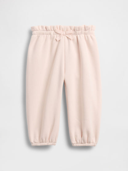 Baby VintageSoft Paperbag Joggers - BARELY PINK / 12-18M