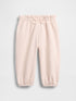 Baby VintageSoft Paperbag Joggers - BARELY PINK / 12-18M