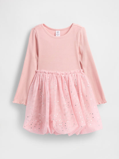 Baby &amp; Toddler Mixed Media Bubble Dress