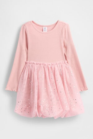 Baby &amp; Toddler Mixed Media Bubble Dress