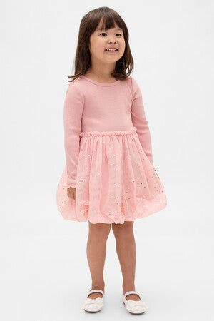 Baby &amp; Toddler Mixed Media Bubble Dress