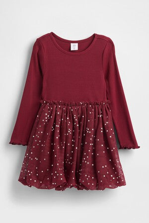 Baby &amp; Toddler Mixed Media Bubble Dress