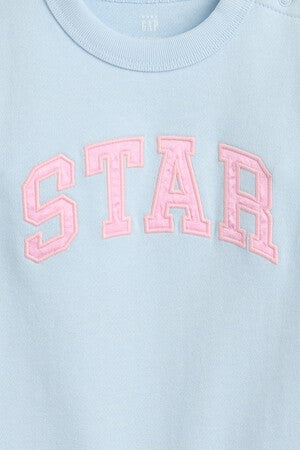 Gap × Sandy Liang Baby VintageSoft Logo One-Piece
