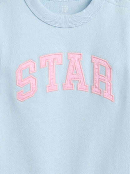 Gap × Sandy Liang Baby VintageSoft Logo One-Piece