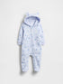 Baby Gap Logo One-Piece - SERENE BLUE / 6-12M