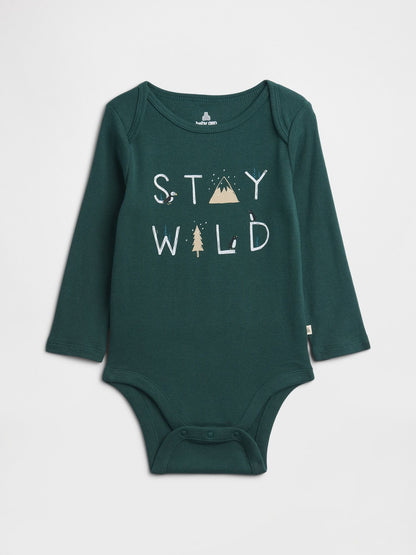 Baby Graphic Bodysuit - DEEP HUNTER 505 / 18-24M
