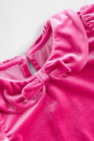 Baby &amp; Toddler Velour Bow Outfit Set
