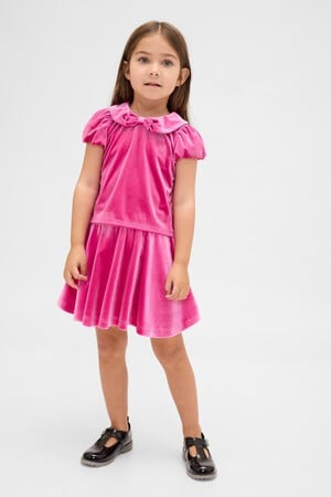 Baby &amp; Toddler Velour Bow Outfit Set