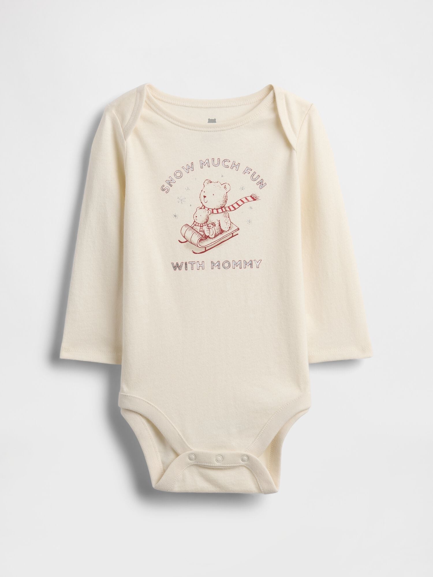 Baby First Favorites Organic Cotton Graphic Bodysuit - MOM / 12-18M