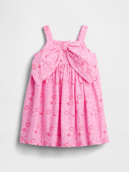 Baby &amp; Toddler Floral Eyelet Bow Dress